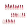12 Sizes-24 Pcs Press On Nails GN014