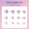 108 Pcs Press On Nails D001