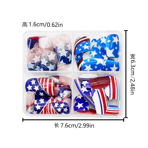 96 Pcs Press On Nails Idday-1-96pcs