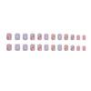 12 Sizes-24 Pcs Press On Nails W1251