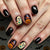 12 Sizes-24 Pcs Press On Nails YS908