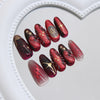12 Sizes-24 Pcs Press On Nails W2027
