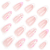 12 Sizes-24 Pcs Press On Nails JP3387