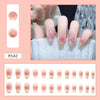 12 Sizes-24 Pcs Press On Nails R521