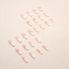 12 Sizes-24 Pcs Press On Nails W321