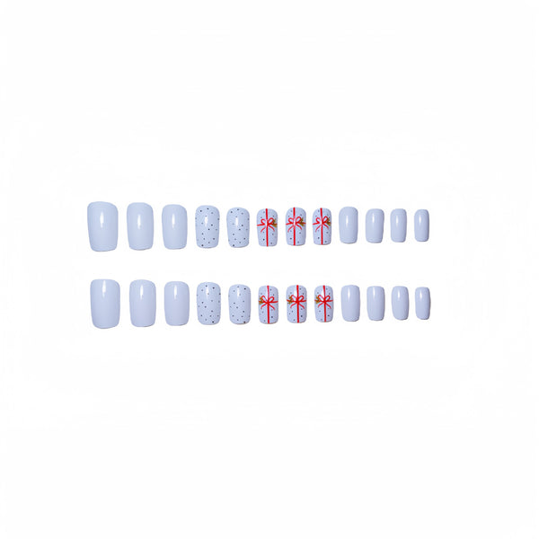 12 Sizes-24 Pcs Press On Nails Y266