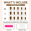 15 Sizes-30 Pcs Press On Nails y2041-30