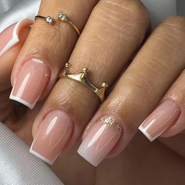 12 Sizes-24 Pcs Press On Nails JP3035