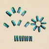 12 Sizes-24 Pcs Press On Nails Y1502