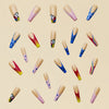 12 Sizes-24 Pcs Press On Nails Y092