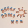 12 Sizes-24 Pcs Press On Nails Z665