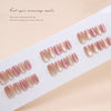12 Sizes-24 Pcs Press On Nails T003