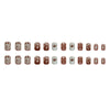 12 Sizes-24 Pcs Press On Nails R822