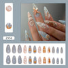 12 Sizes-24 Pcs Press On Nails Z956