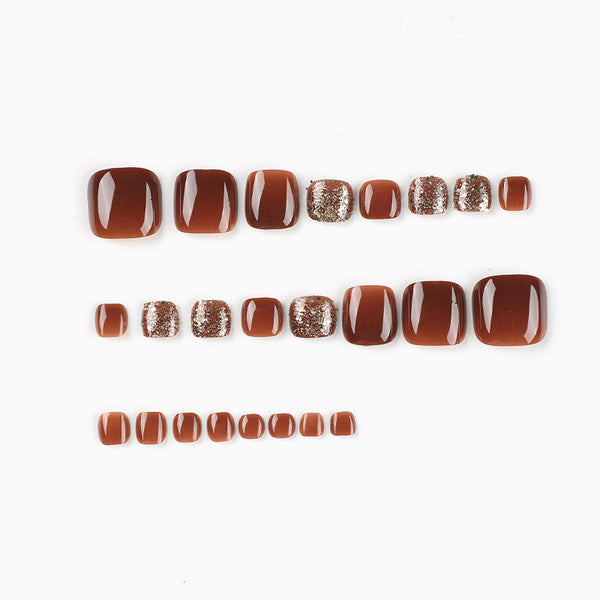 12 Sizes-24 Pcs Press On Nails JP2340