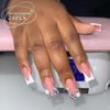 12 Sizes-24 Pcs Press On Nails BZ1417