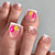 12 Sizes-24 Pcs Press On Nails C1192