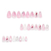 12 Sizes-24 Pcs Press On Nails JP3404