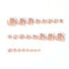 12 Sizes-24 Pcs Press On Nails JP2438