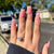 12 Sizes-24 Pcs Press On Nails C415
