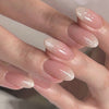 12 Sizes-24 Pcs Press On Nails JP2324