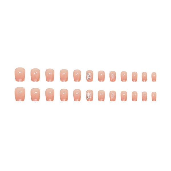 12 Sizes-24 Pcs Press On Nails Z844