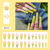 12 Sizes-24 Pcs Press On Nails W223