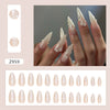 12 Sizes-24 Pcs Press On Nails Z959