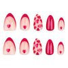 12 Sizes-24 Pcs Press On Nails JP3633