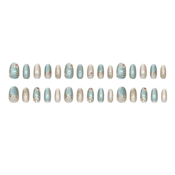 30 Pcs Press On Nails Z1386