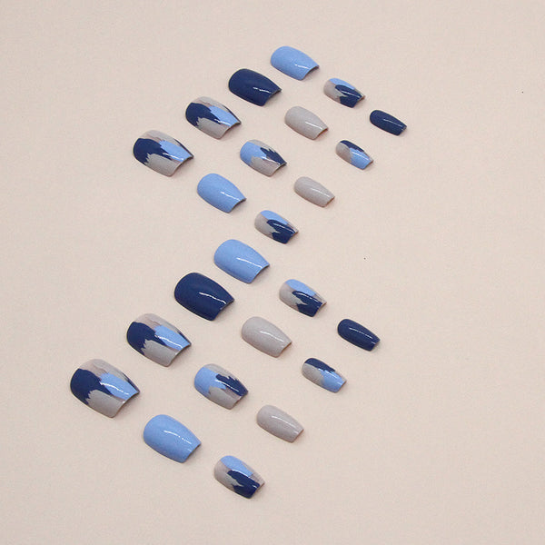 12 Sizes-24 Pcs Press On Nails W1357