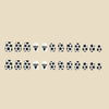 12 Sizes-24 Pcs Press On Nails y2073-z-24