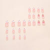 12 Sizes-24 Pcs Press On Nails W1942