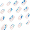 12 Sizes-24 Pcs Press On Nails JP1803