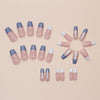 12 Sizes-24 Pcs Press On Nails W1835