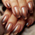 12 Sizes-24 Pcs Press On Nails Y1836