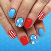 12 Sizes-24 Pcs Press On Nails C1721