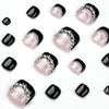 12 Sizes-24 Pcs Press On Nails JP1628