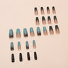 12 Sizes-24 Pcs Press On Nails W1798