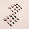 12 Sizes-24 Pcs Press On Nails W1032