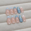 12 Sizes-24 Pcs Press On Nails Z896