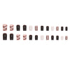 12 Sizes-24 Pcs Press On Nails R697