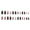 12 Sizes-24 Pcs Press On Nails W372