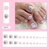 12 Sizes-24 Pcs Press On Nails F075
