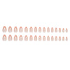 12 Sizes-24 Pcs Press On Nails Z1002