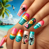 12 Sizes-24 Pcs Press On Nails Y921