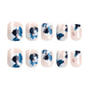 12 Sizes-24 Pcs Press On Nails JP3094
