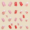 12 Sizes-24 Pcs Press On Nails Y487