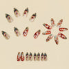 12 Sizes-24 Pcs Press On Nails Y1674