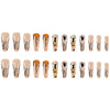 12 Sizes-24 Pcs Press On Nails Y088